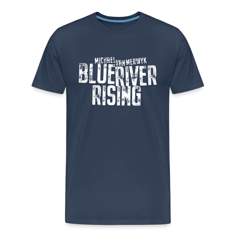 Blue River Rising - Men’s Premium Organic T-Shirt Blue River Rising - Men’s Premium Organic T-Shirt